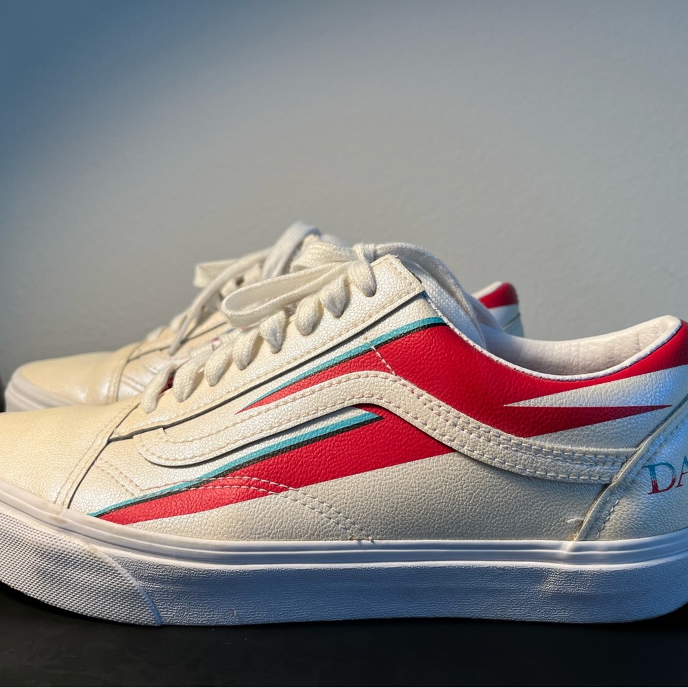 Limited edition Vans David Bowie collection.